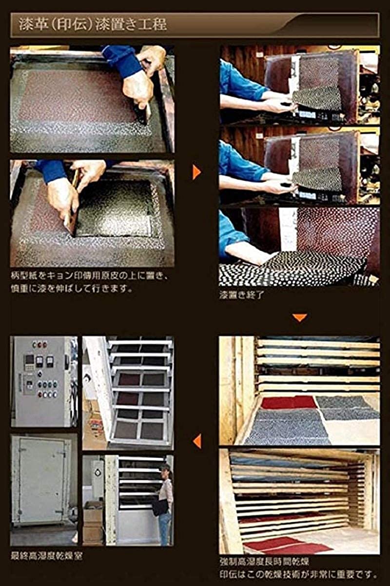 市松 柄メンズ 金運財布 印伝 長財布 組市松 紋 メンズ 鹿革 印傳 根付進呈 贈り物 日本製