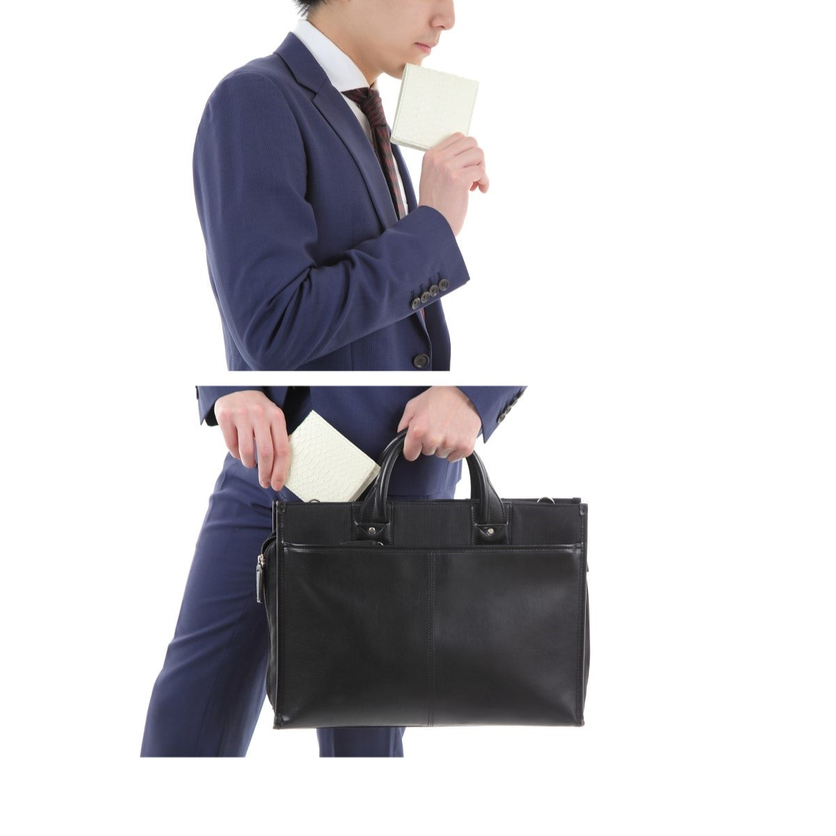 蛇革 Tsand ( ティサンド ) 国産 白蛇 二つ折り メンズ 金運財布 金運グッズオフホワイト 白蛇財布