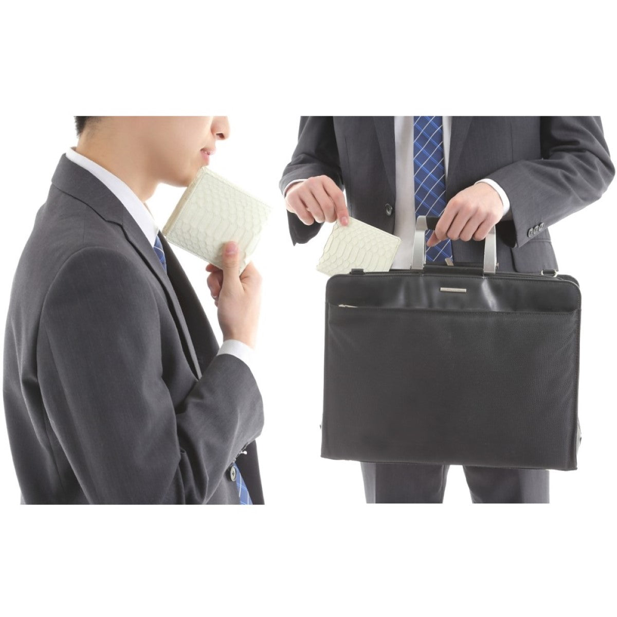 蛇革 白蛇 金運アップ 二つ折り財布 高級 錦蛇 表裏 無双 札入 メンズ 金運財布本革 レザー 日本製 (コブラGold)