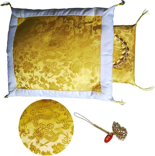 [ SakuraZen ] 金運アップグッズ 財布布団 風水 開運グッズ 皇帝龍のお財布 布団 で 金運 アップ 金運財布 お財布ふとん 縁あり (黄金瓢箪)