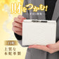 [SakuraZen] 白蛇 がま口 財布 本 蛇革 ヘビ 柄 メンズ レディース ウォレット 金運 アップ wallet 日本製 (打出の小槌根付)